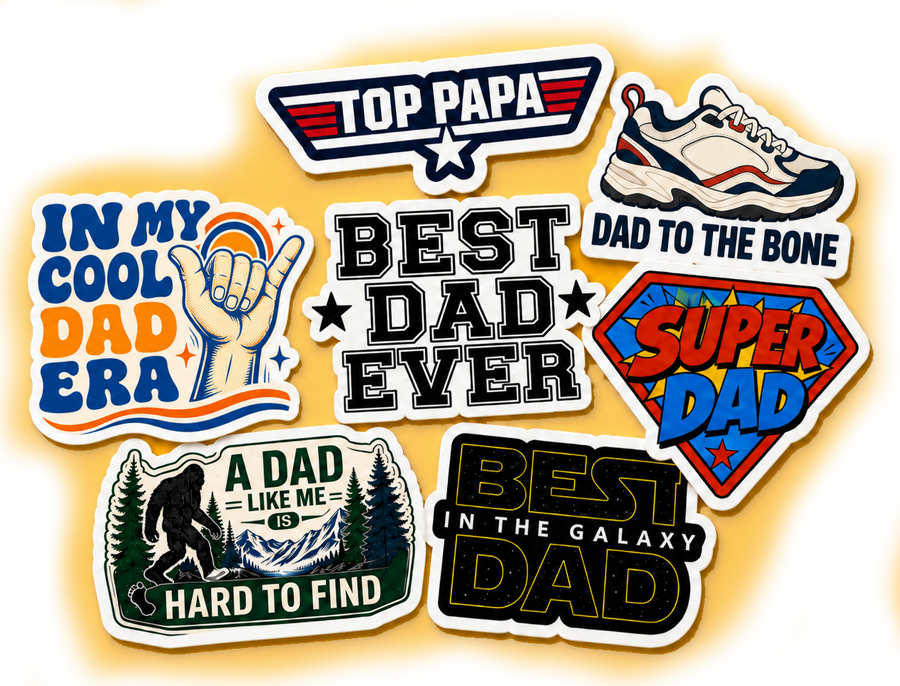 Father's Day Sticker Pack TheFreshener.com